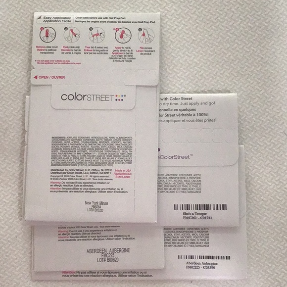 Color Street FINAL $ - Picture 2 of 2